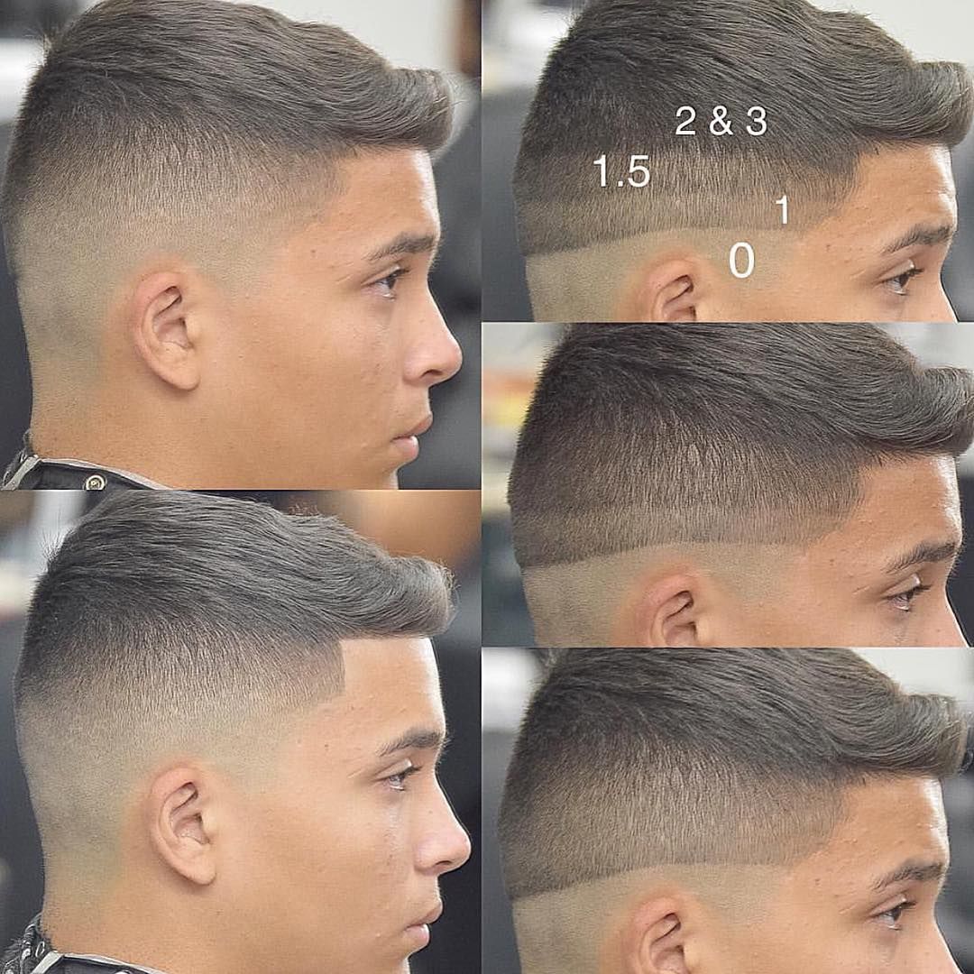 Low Fade Haircut Numbers