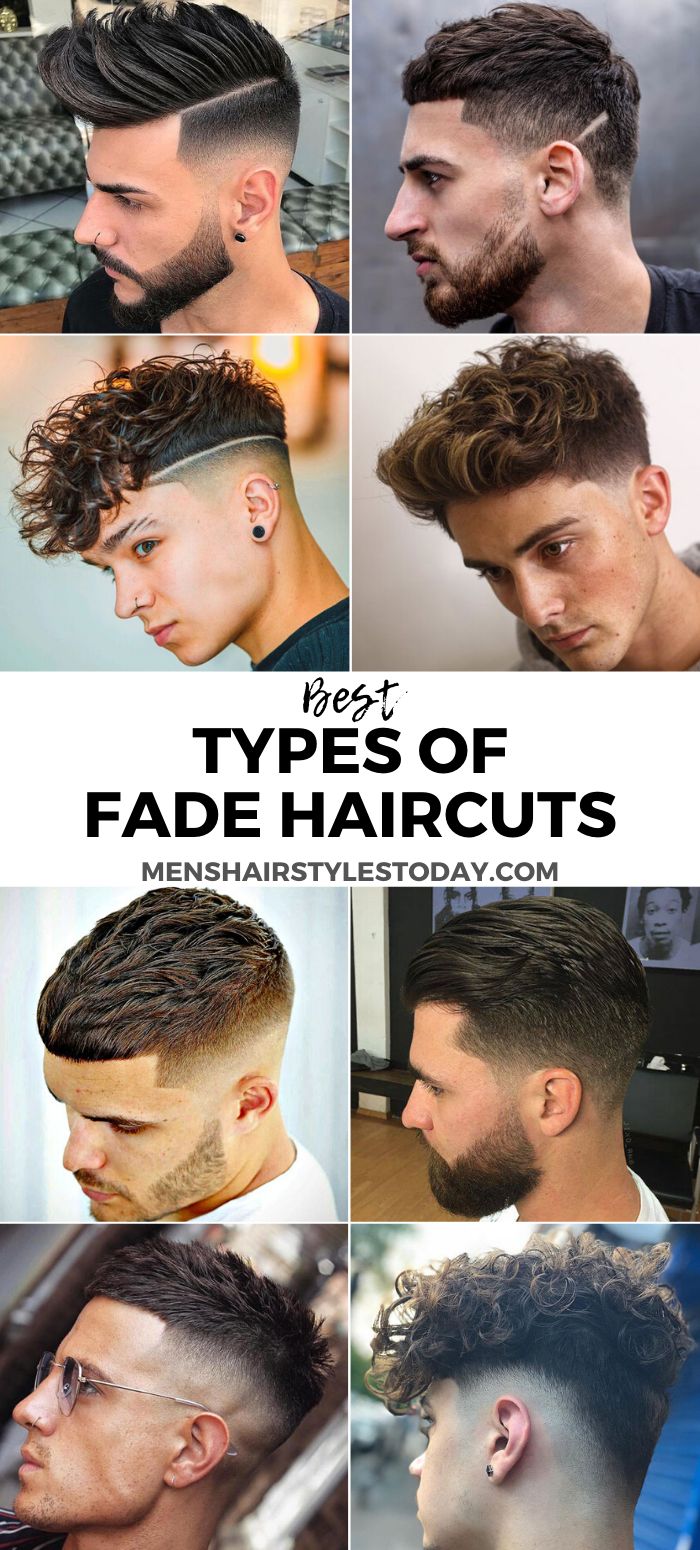 Different Types of Fade Haircuts (2020 Styles) in 2020 | Types of fade ...