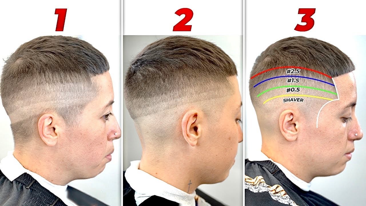 How To Do a PERFECT FADE in 3 Steps | EASY Step by Step Barber Tutorial ...