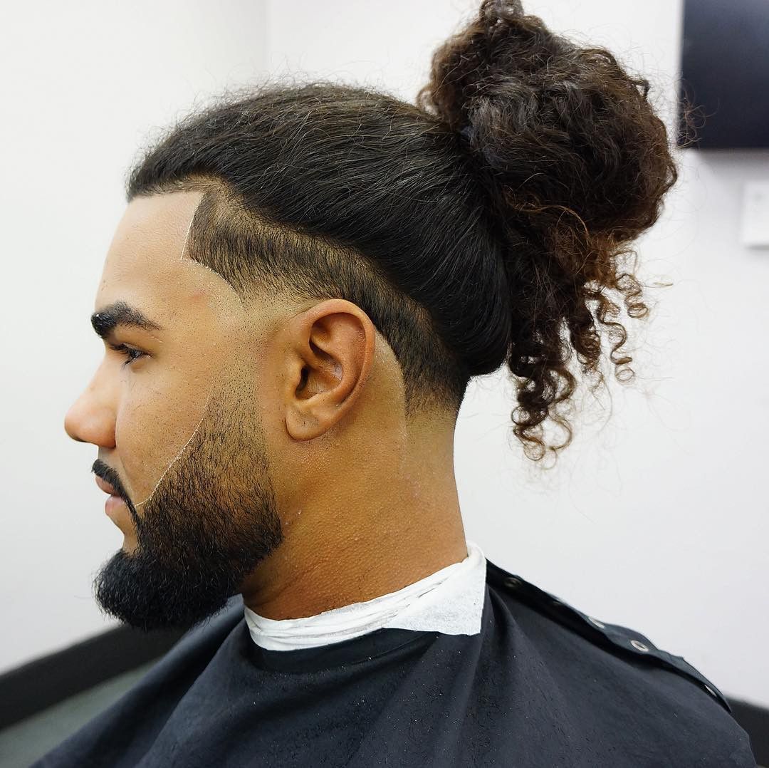 32 Most Dynamic Taper Haarschnitte für Männer, Taper Haircut | Man bun ...