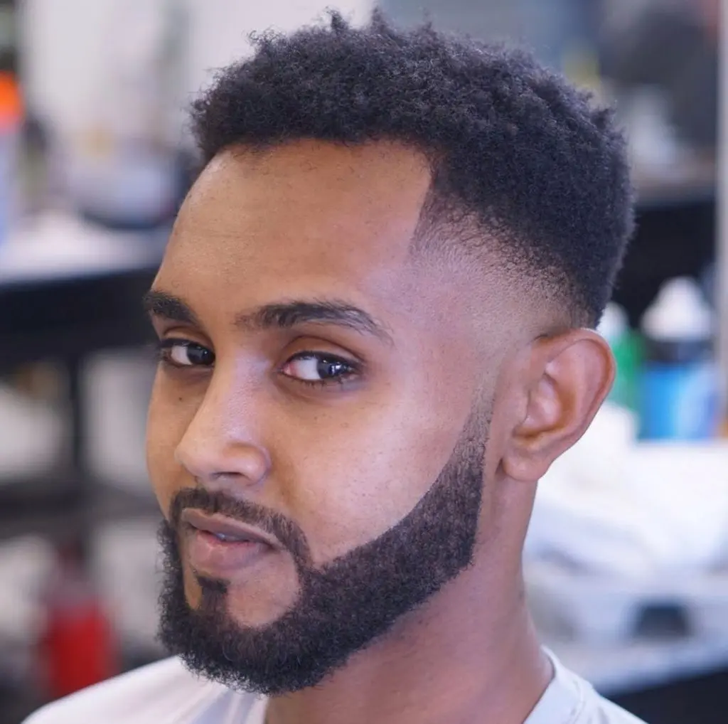 Fade Haircut With Receding Hairline