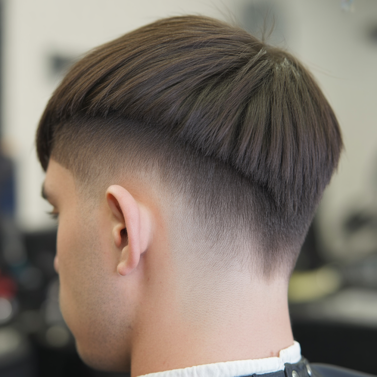 Low Taper Fade for Straight Hair - Barberstake UK | Barber Education ...
