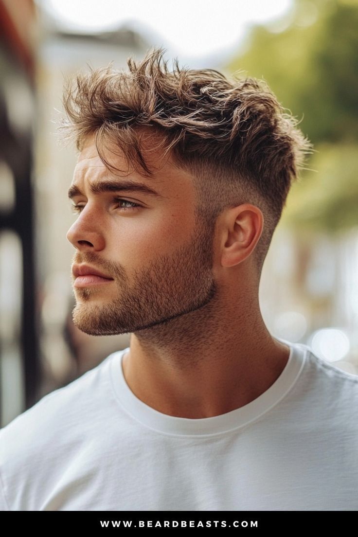 Pin by Nafisa on mens haircut trendy long on top fade in 2025 | Mens ...