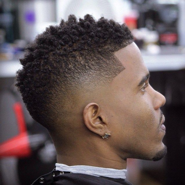 50 Stylish Fade Haircuts for Black Men in 2025 | Mohawk hairstyles men ...