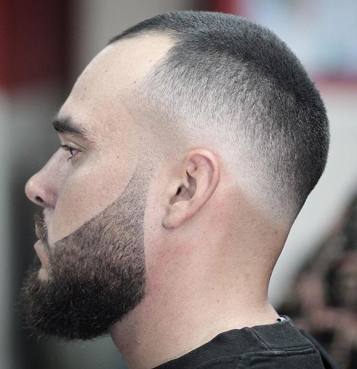 Fade Haircut With Receding Hairline