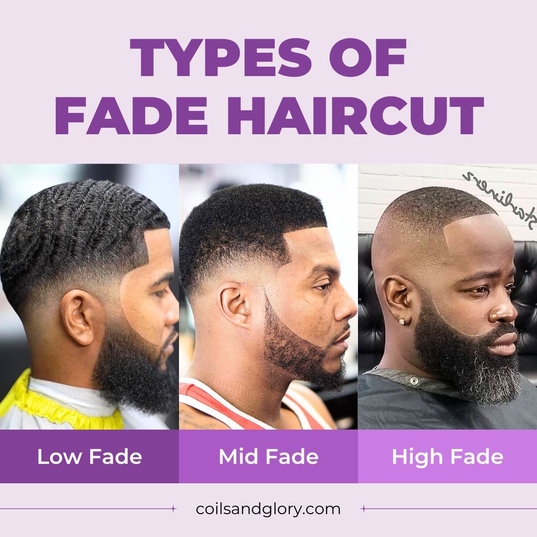 60 Fascinating Fade Haircuts on Handsome Black Men! - Coils and Glory ...