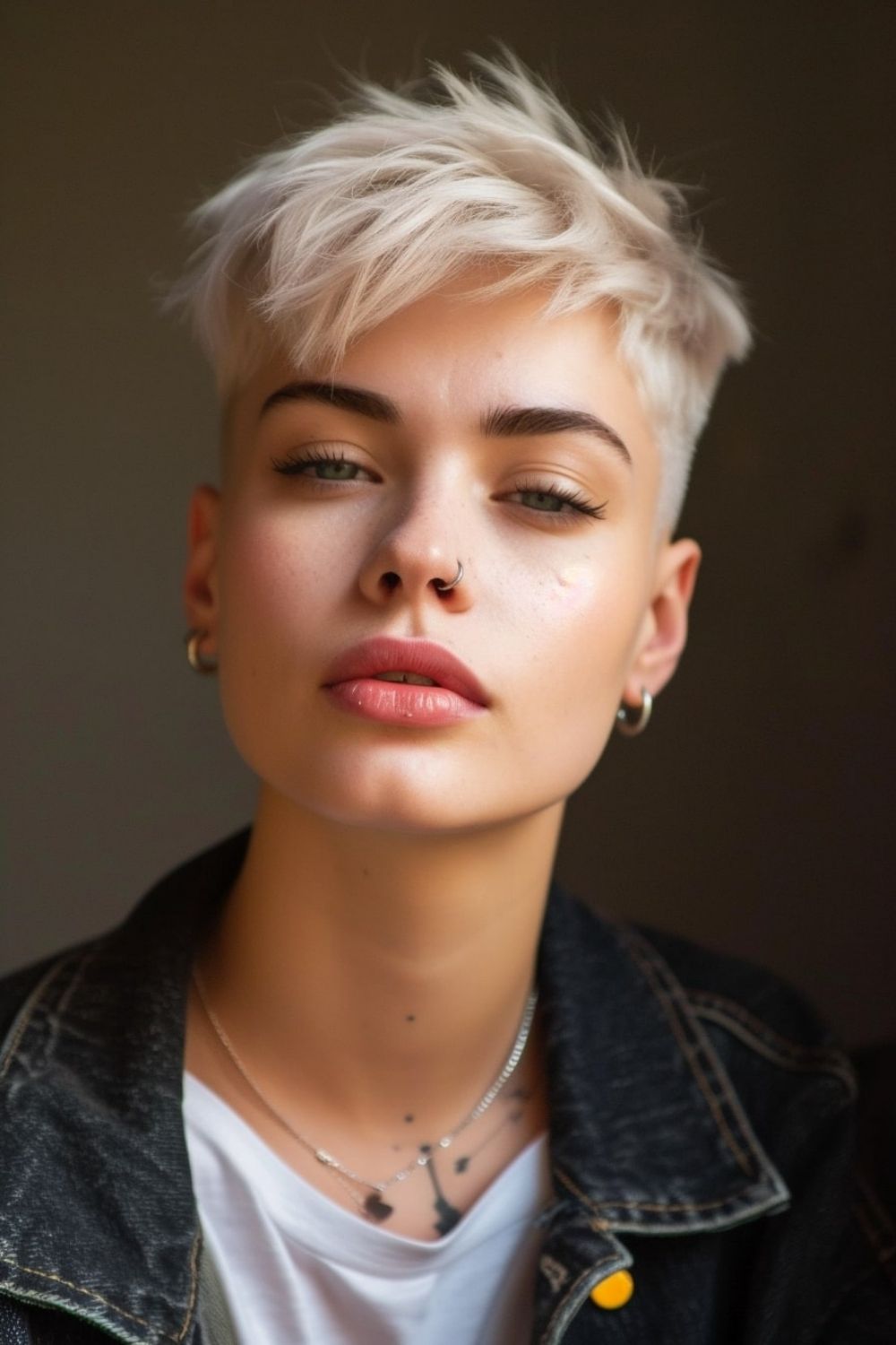 40 Pixie Fade Hairstyles: Platinum Punk Precision | Short hairstyles ...