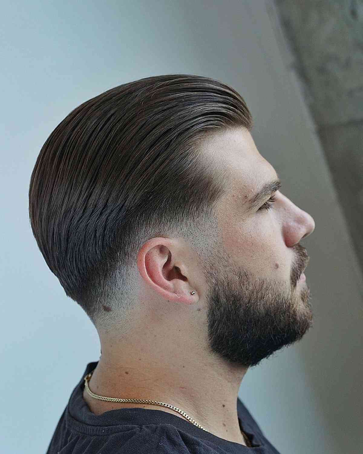 28 Awesome Slicked Back Hairstyles for Stylish Guys