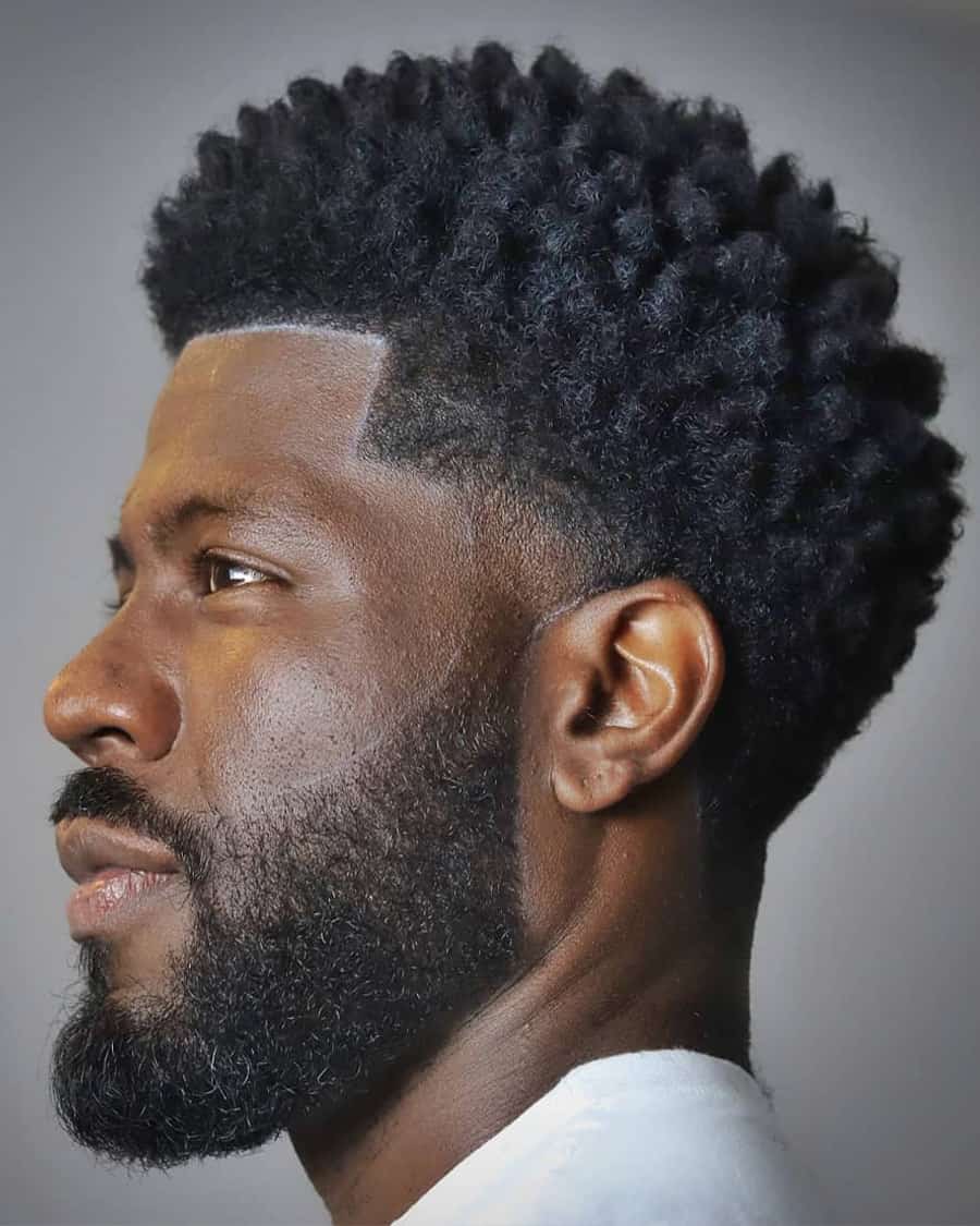 Low Fade Black Haircut
