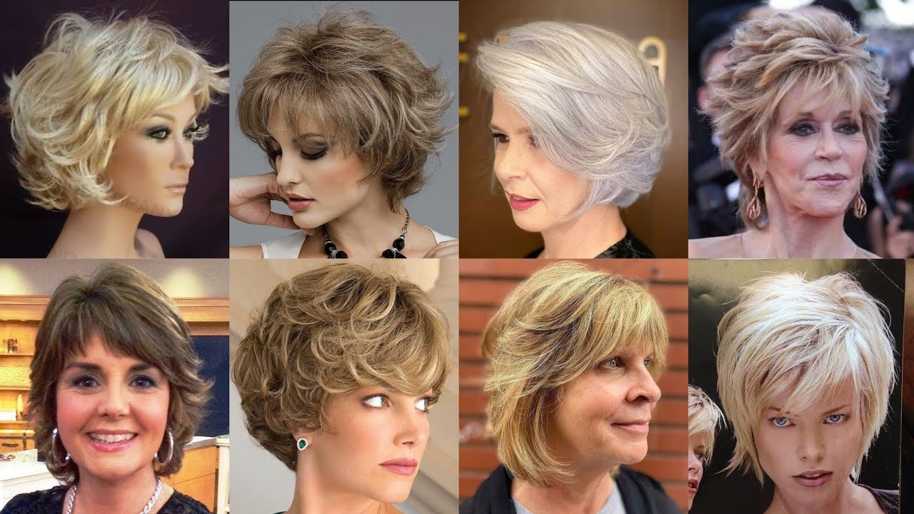 Short Feathered Haircut