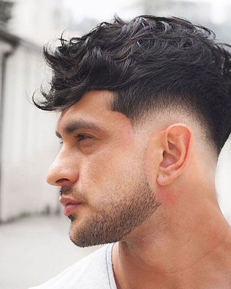 Mens Haircut Long On Top With Fade - POPULAR MEN'S HAIRCUTS
