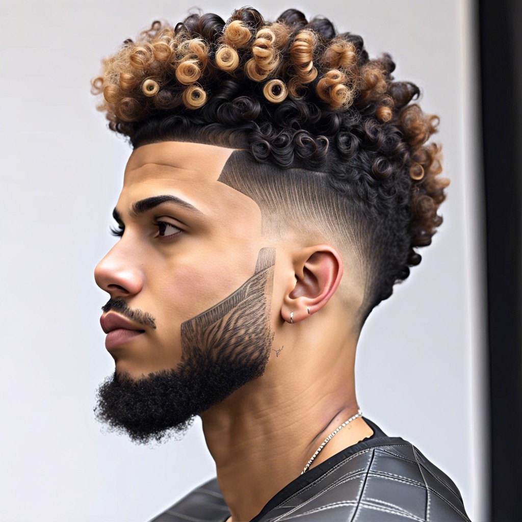 15 Fresh Ideas for a Mid Fade Haircut Curly Hair – Burst of Style