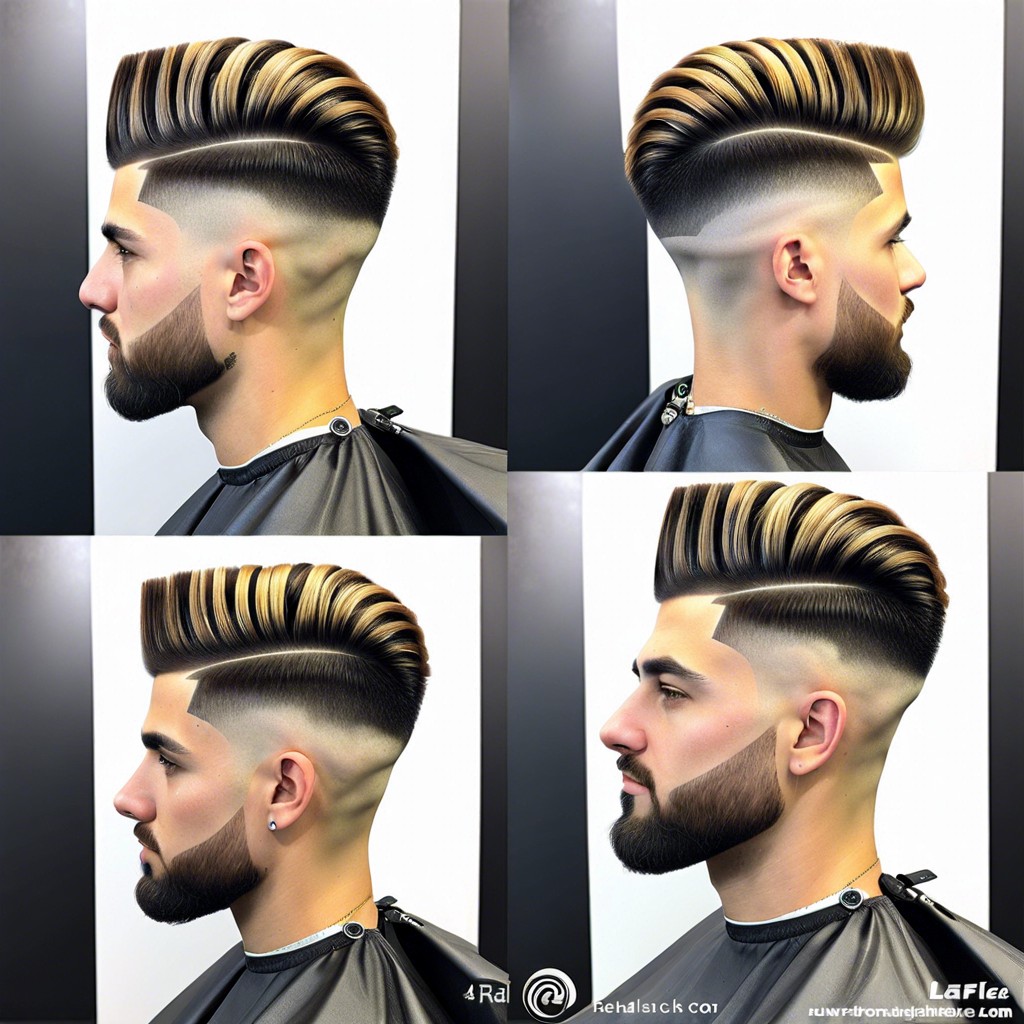 15 Circle Fade Haircut Ideas for a Fresh, Trendy Look – Burst of Style