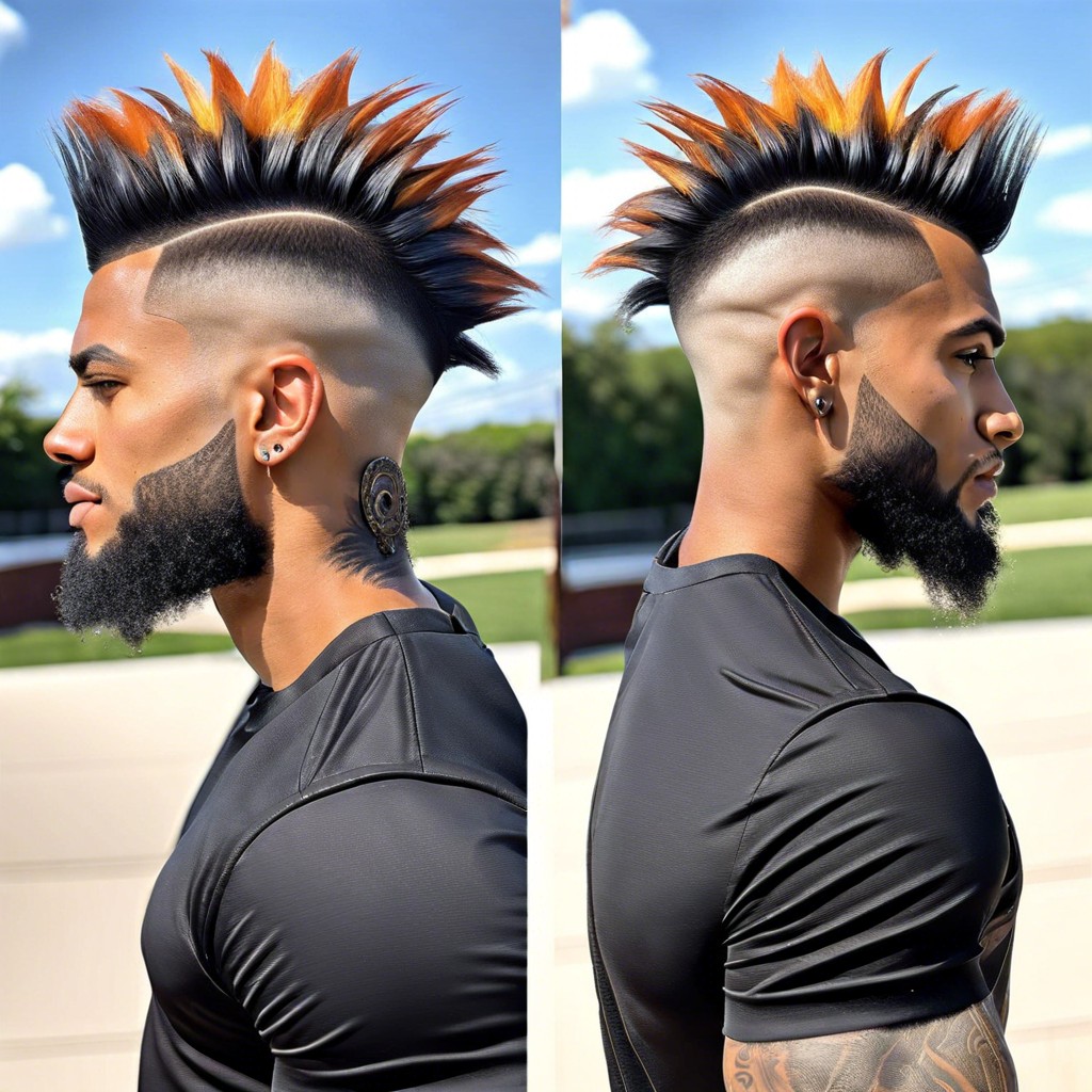 15 Burst Fade Mohawk Styles to Inspire Your Next Haircut – Burst of Style